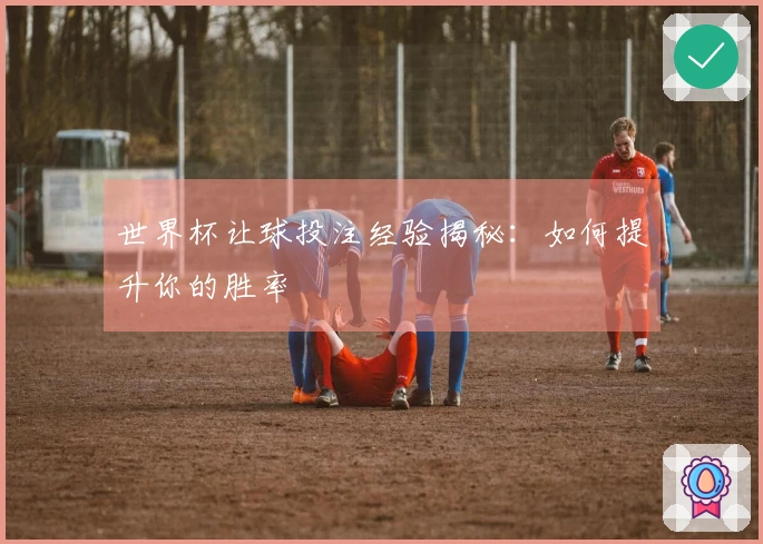 世界杯让球投注经验揭秘：如何提升你的胜率