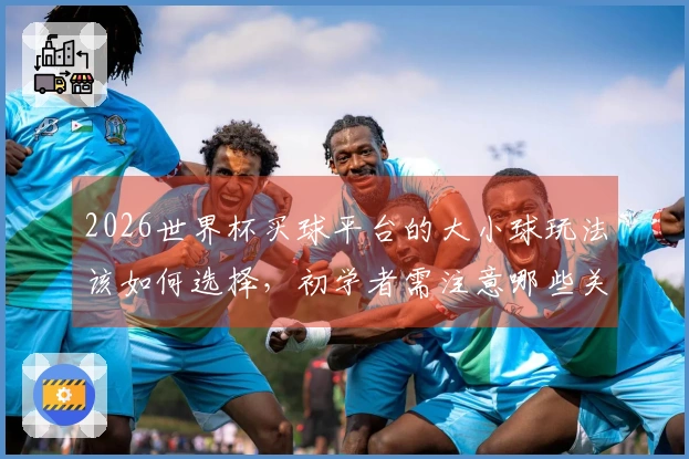 2026世界杯买球平台的大小球玩法该如何选择，初学者需注意哪些关键点？