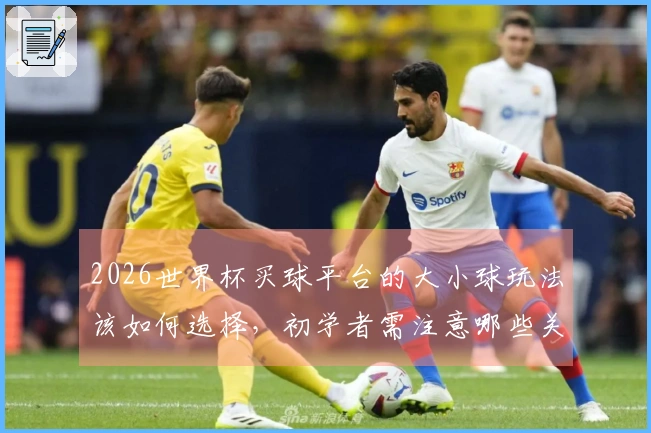 2026世界杯买球平台的大小球玩法该如何选择，初学者需注意哪些关键点？